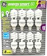 GE 13-Watt Energy SmartTM - 8 Pack - 60 watt replacement