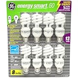 GE 13-Watt Energy SmartTM - 8 Pack - 60 watt replacement