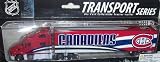Upper Deck Montreal Canadiens 08-09 Relica Peterbilt Semi Diecast Tractor Trailer Truck