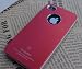 Finegadgets Luxury Apple Iphone 4 4s Red Plastic (like Alumi