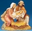 Fontanini 5" Birth of Christ Holy Family Christmas Nativity Figurine #53515