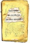 D�chiffrer les �critures de nos anc�tres