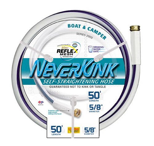 Apex 8612-50 NeverKink 5/8-Inch-by-50-Foot Boat and Camper Reel Hose