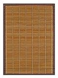 Anji Mountain Bamboo Chairmat and Rug Co. 2-Foot-by-3-Foot Bamboo Rug, Pearl River