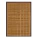 Anji Mountain Bamboo Chairmat & Rug Co. 2-Foot-by-3-Foot Bamboo Rug, Pearl River