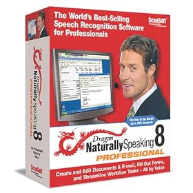 Dragon NaturallySpeaking 8 Professional Upgrade from Preferred Versions 6-8