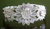 Bracelet, 'Lotus Trio'