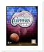 Los Angeles Clippers NBA Double Matted 8x10 Photograph Team Logo and Basketball