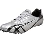 ASICS Men's Hypersprint Track & Field Shoe,Lightning/Black/Liquid Silver,12 D US