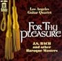 For Thy Pleasure