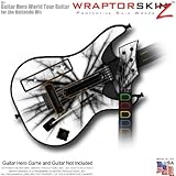 Lightning Black Skin fits Band Hero, Guitar Hero 5 & World Tour Guitars for ....