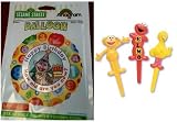 Sesame Street Mylar Balloon with 12 Cupcake Picks