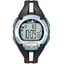 Timex Ironman Road Trainer Heart Rate Monitor Watch, Black/Silver/Blue, Mid Size