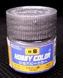 クレオス・水性ホビーカラー H8 シルバー 銀