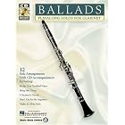 Ballads: Play-Along Solos for Clarinet (Instrumental Folio) by Hal Leonard Publishing Corporation