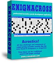 Enigmacross Acrostic Puzzle Maker Software