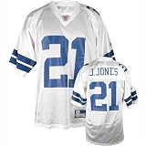 Julius Jones #21 Dallas Cowboys Replica NFL Player Jersey by Reebok (White)