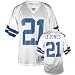 Search : Julius Jones #21 Dallas Cowboys Replica NFL Player Jersey by Reebok (White)