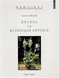 Etudes de botanique antique