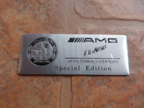 AMG Auto Car Emblems Accessories By Chrome Emblem 3D Badge 3M Adhesive