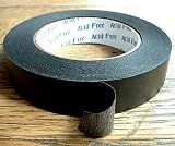 Black Masking Tape Acid Free 1inch x 60 yards