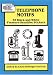 Telephone Motifs: 58 Black-and-White Pressure-Sensitive Stickers