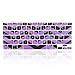 TOP CASE - Chevron Zig-Zag Keyboard Cover Skin Compatible with MacBook 13
