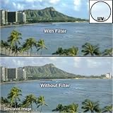 High Resolution 3-piece Filter Set (UV, Fluorescent, Polarizer) For The Nikon D5000, D3000 Digital SLR Cameras Which Have Any Of These (18-55mm, 55-200mm, 50mm) Nikon Lenses