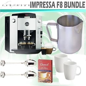 JURA-Capresso Impressa F8 w  Deluxe Accessory Bundle by Capresso