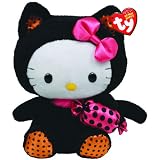 TyBeanieBabyHelloKittyWithCatOutfitAndCandy