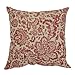 Pillow Perfect Paisley Indoor Accent Throw Pillow, Plush Fill, Weather, and Fade Resistant, Throw - 16.5