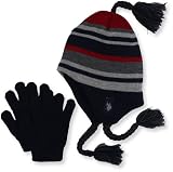 U.S. Polo Assn. Boys 2-7 Peruvian and Glove Set