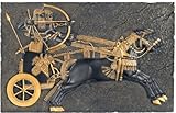 Sale!! Assyrian War-Chariot Charging the For Wall Sculpture