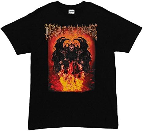 Cradle Of Filth Fire Power Metal Rock Band Adult T-Shirt Tee