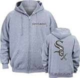 Chicago White Sox Field Idol II Full Zip Grey Hooded Sweatshirt
