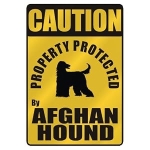 Afghan Hound Sign