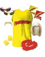 Hulk Hogan Hulkamania Complete Costume Set