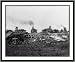 Historic Print (L): Ruins of B. & O. Roundhouse, East St. Louis, Ill., after tornado of 1896