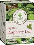 Traditional Medicinals Organic, Raspberry Leaf, 16-Count Boxes (Pack of 6)