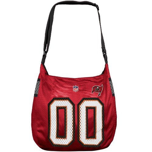 Tampa Bay Buccaneers Red Veteran Jersey Tote Bag