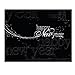 New Year Greeting Card N1201. Send this dramatic design to friends, family or business associates. Silver foil-lined envelopes.