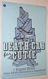 Death Cab for Cutie Poster - Concert Flyer Blupole