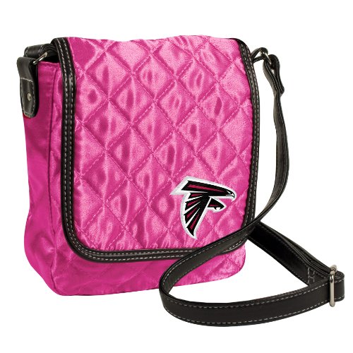 NFL Atlanta Falcons Pink Quilted Purse