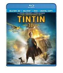The Adventures of Tintin (Three-Disc Combo: Blu-ray 3D / Blu-ray / DVD / Digital Copy)