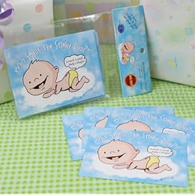 Who Smells the Stinky Doo? Baby Shower Game - Caucasian