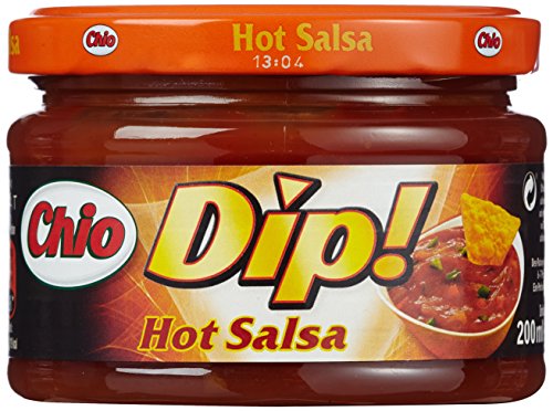 Chio Dip! Hot Salsa, 3er Pack (3 x 200 ml)