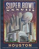 Super Bowl Xxxviii 38 Houston Program Hologram Cover 2004 New England Patriots Vs Carolina Panthers