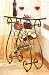 WINE winery iron CONSOLE TABLE rack holder WOOD TOP new
