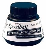 Speedball Super India Ink 2 Ounces