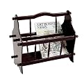 Cherry Magazine Shelves